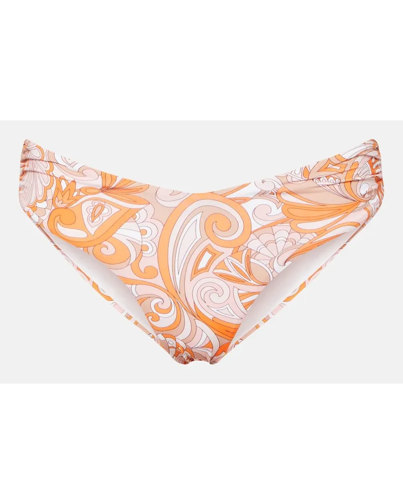 Melissa Odabash Slip bikini Colombia a vita bassa Arancione