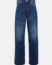 Frame Denim Jeans cropped Le High 'N' Tight Blu