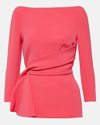 Safiyaa Blusa asimmetrica Rosa