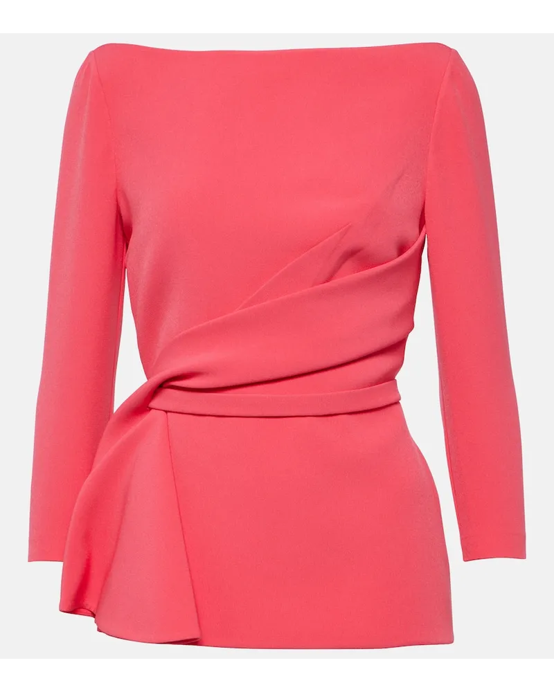 Safiyaa Blusa asimmetrica Rosa