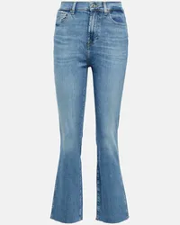 7 for all mankind Jeans Slim Kick a vita alta Blu