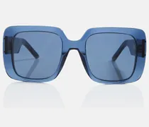 Dior Occhiali da sole squadrati Wildior S3U Blu