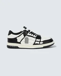 Amiri Sneakers Skel Top Low in pelle Nero