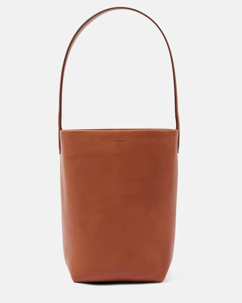 The Row Borsa Park N/S Small in pelle Marrone