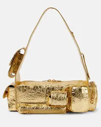 Balenciaga Borsa a spalla Super Busy in pelle Oro