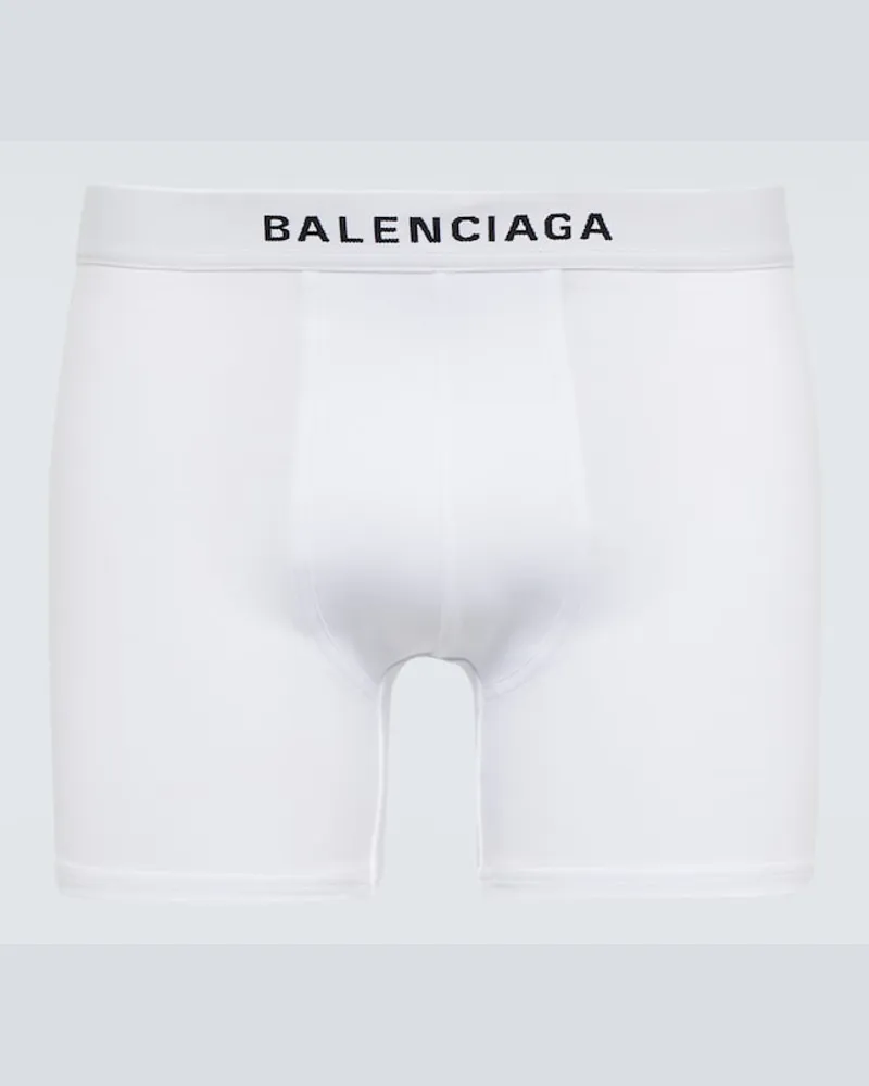 Balenciaga Boxer con logo Nero
