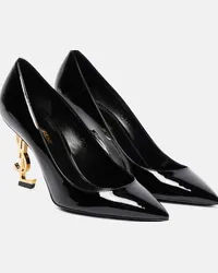 Saint Laurent Pumps Opyum 85 in vernice Nero