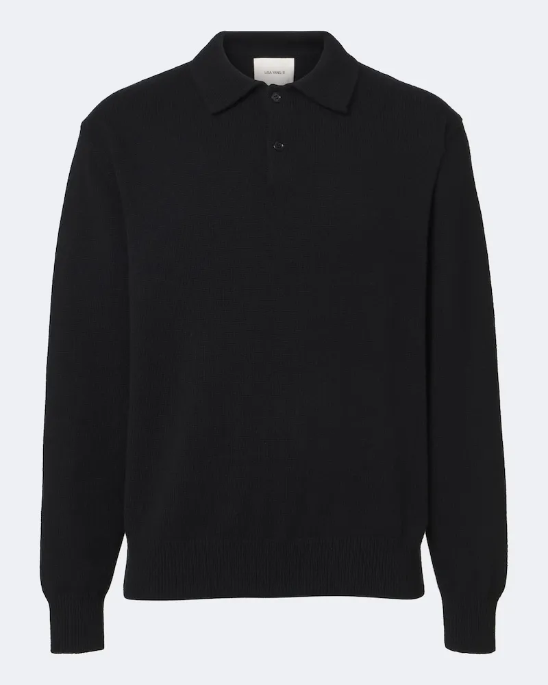 Lisa Yang Polo Rufus in cashmere Nero