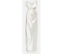 Vivienne Westwood Bridal - Abito lungo Nova Cocotte in seta Bianco