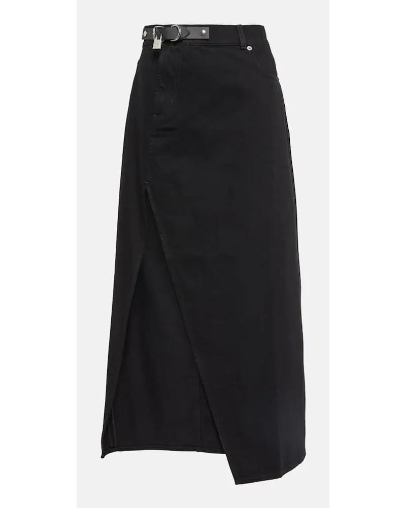 J.W.Anderson Gonna lunga asimmetrica di jeans Blu