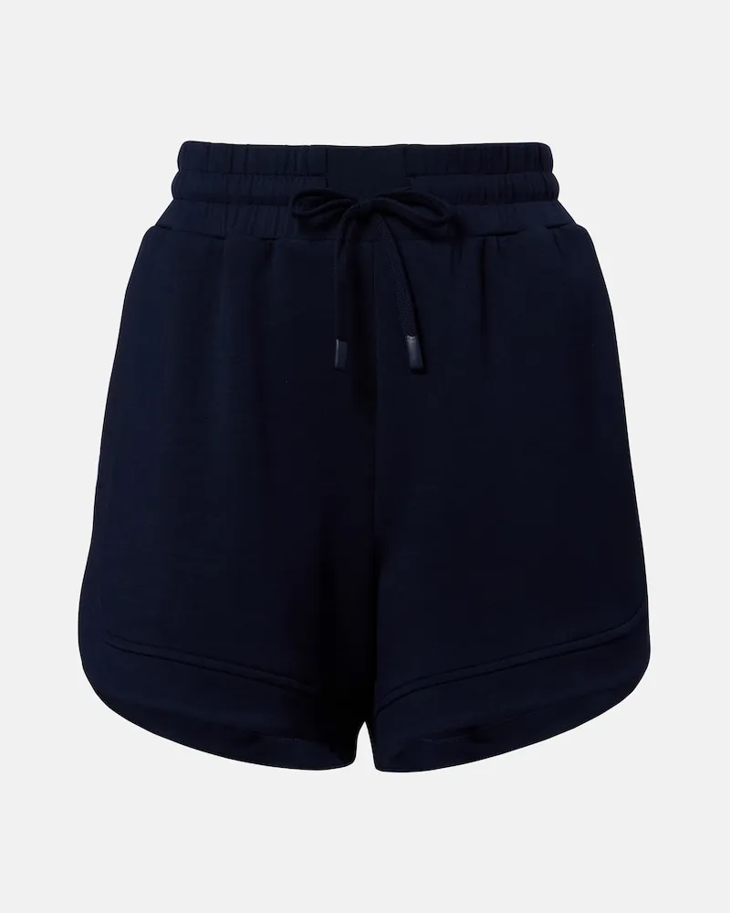 Varley Shorts Ollie a vita alta Blu
