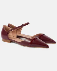 Malone Souliers Ballerine Mary Jane Ulla in pelle Rosso