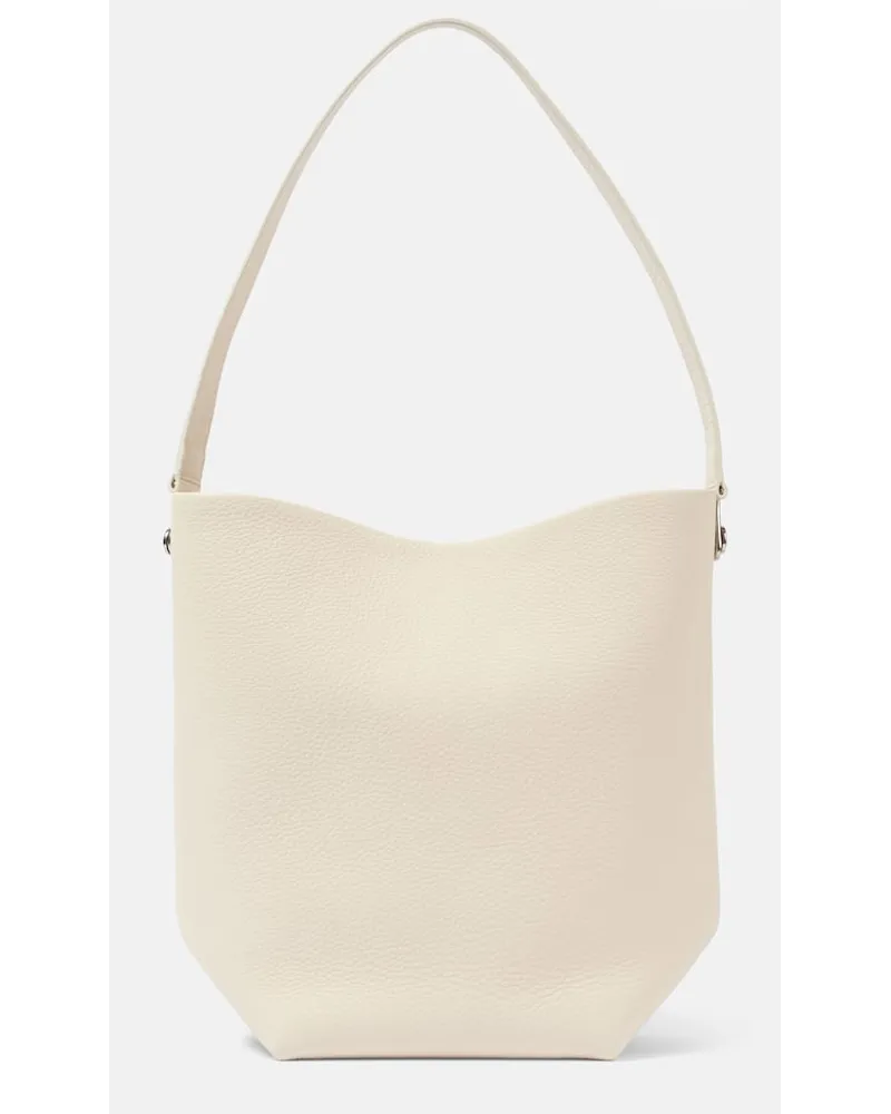The Row Borsa N/S Park Tote Medium in pelle Bianco