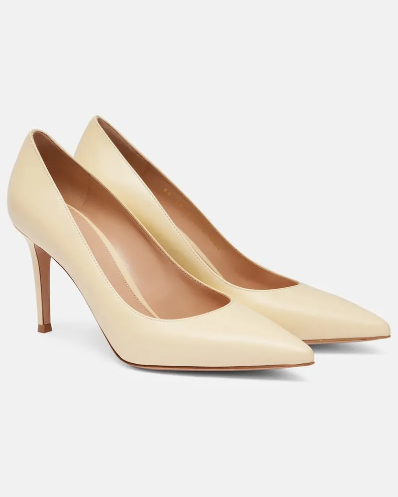 Gianvito Rossi Pumps Gianvito 85 in pelle Bianco