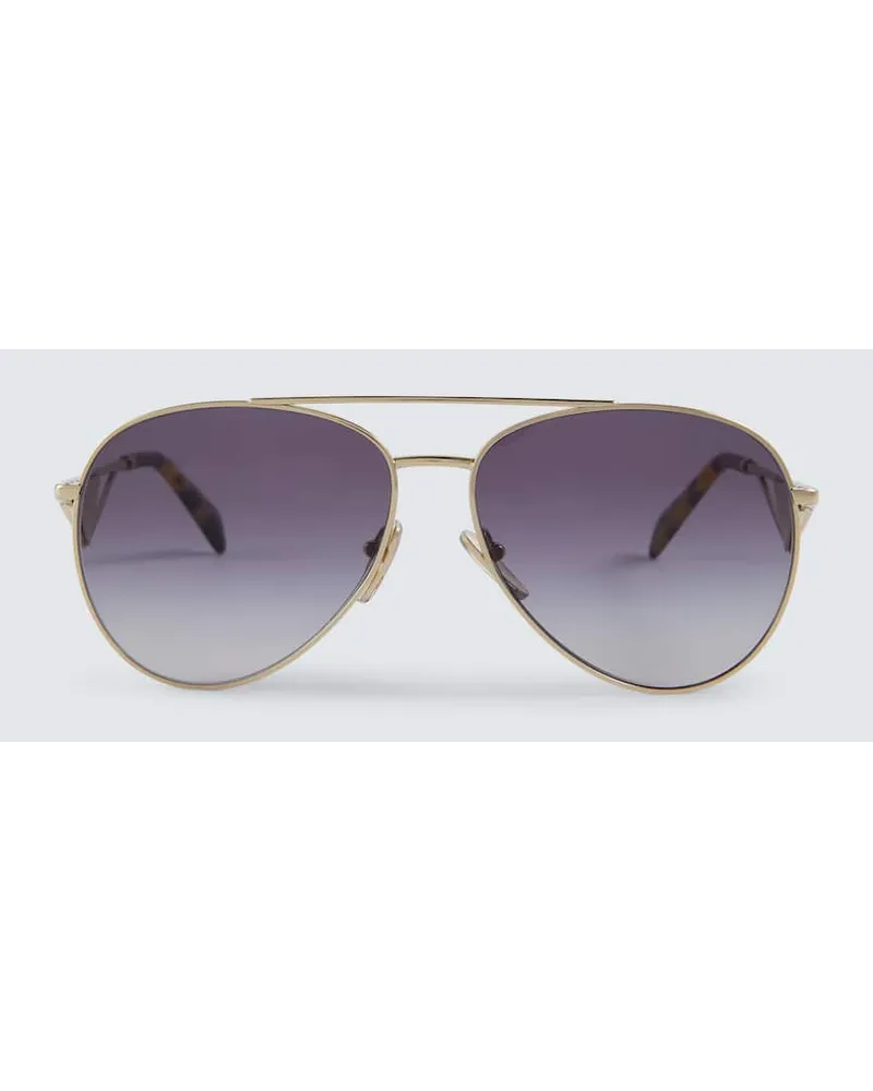 Prada Occhiali da sole aviator Grigio