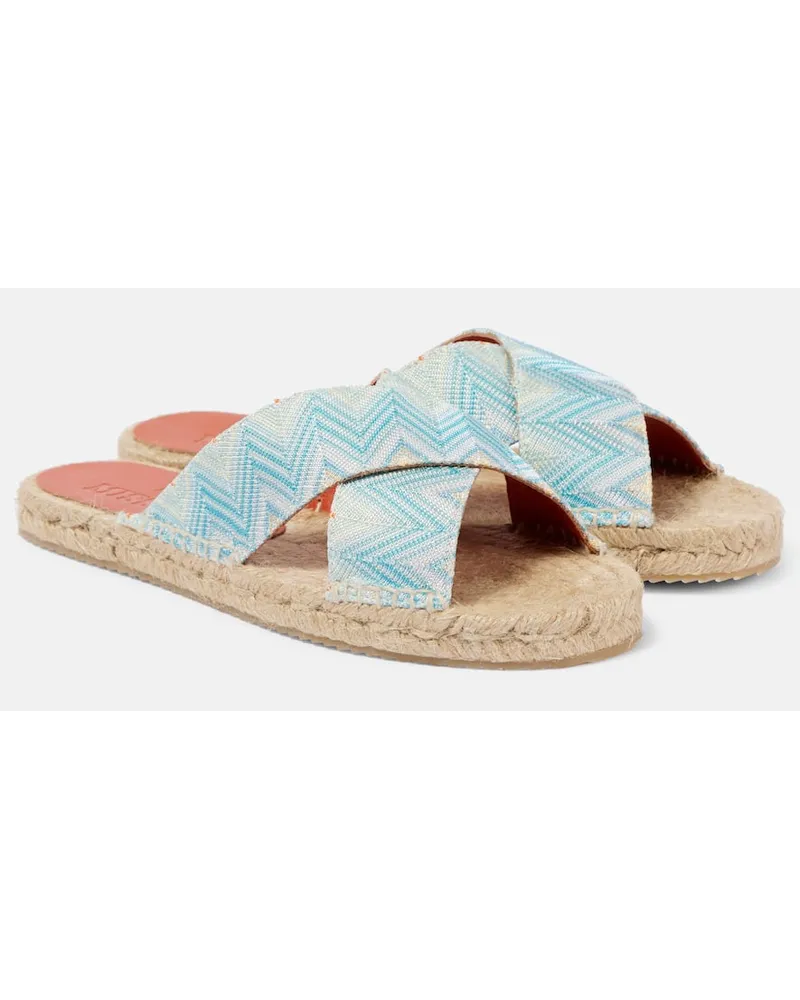 Missoni Sandali espadrillas Harlow Zigzag Multicolore