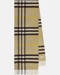 Burberry Sciarpa in cashmere Burberry Check Multicolore