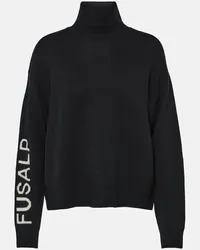 FUSALP Dolcevita in lana e cashmere Nero