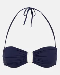 Melissa Odabash Top bikini a fascia Barcelona Blu