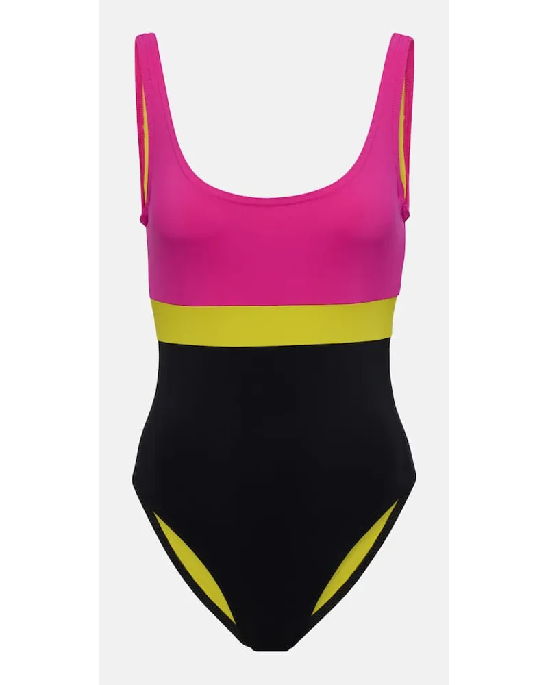 Karla Colletto Costume intero color-block Multicolore