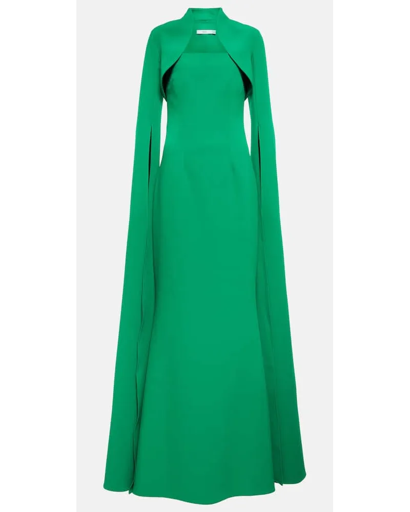 Safiyaa Abito lungo in crÃªpe Verde