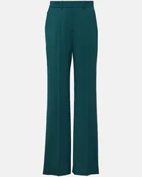 Joseph Pantaloni regular Morrisey in lana Verde