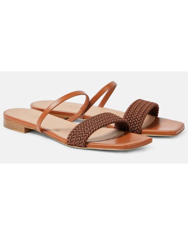 Malone Souliers Sandali Frida con pelle Marrone
