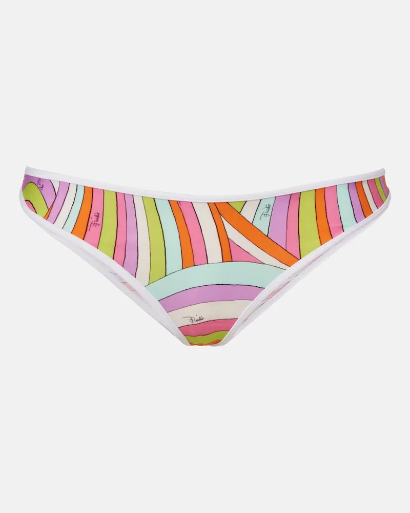 Emilio Pucci Slip bikini Iride Multicolore