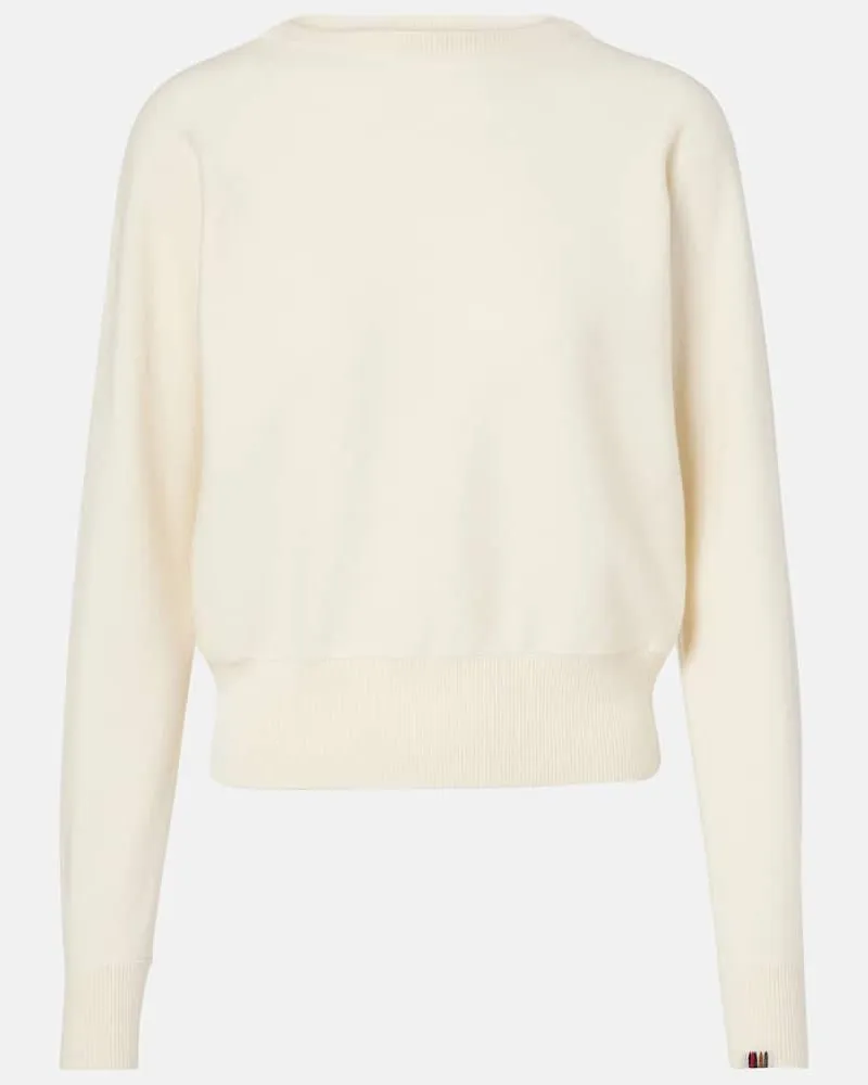 extreme cashmere Pullover NÂ°382 Belle in misto cashmere Bianco