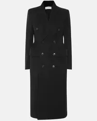 Balenciaga Cappotto Hourglass in misto lana Nero