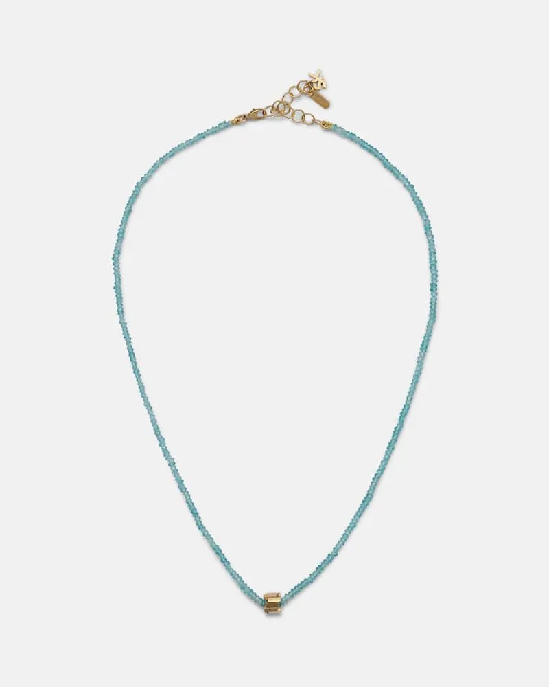 Suzanne Kalan Collana Infinite in oro 18kt con apatiti Blu