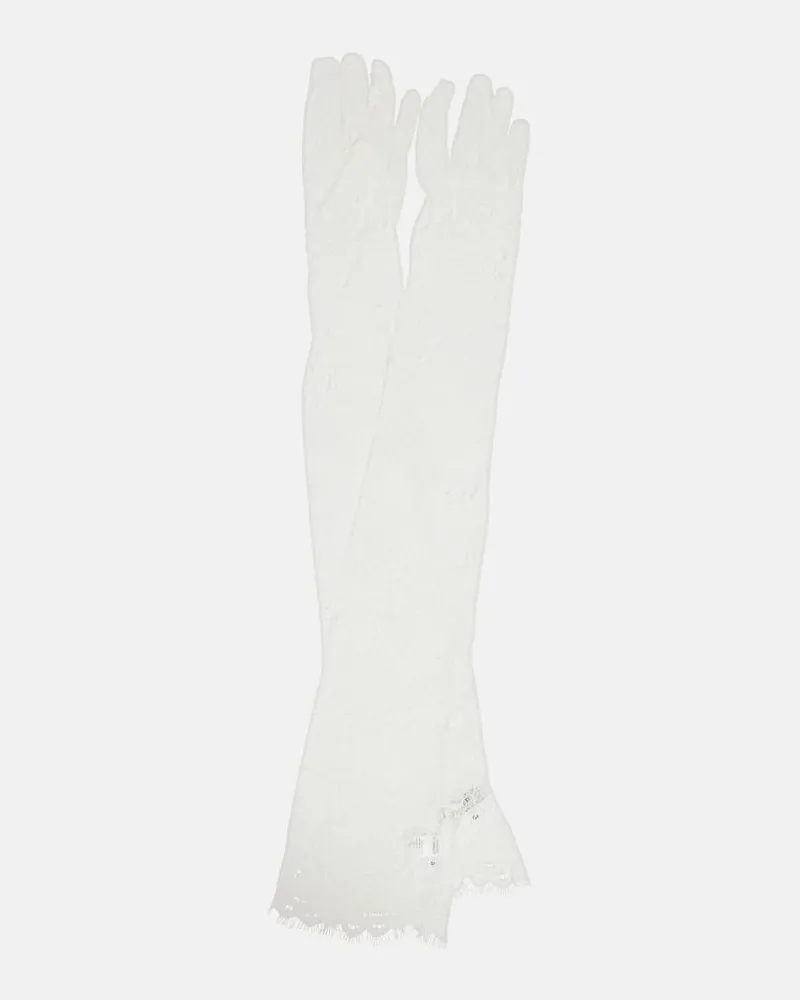 Vivienne Westwood Bridal - Guanti in pizzo Bianco