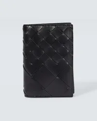 Bottega Veneta Porta passaporto in pelle Nero