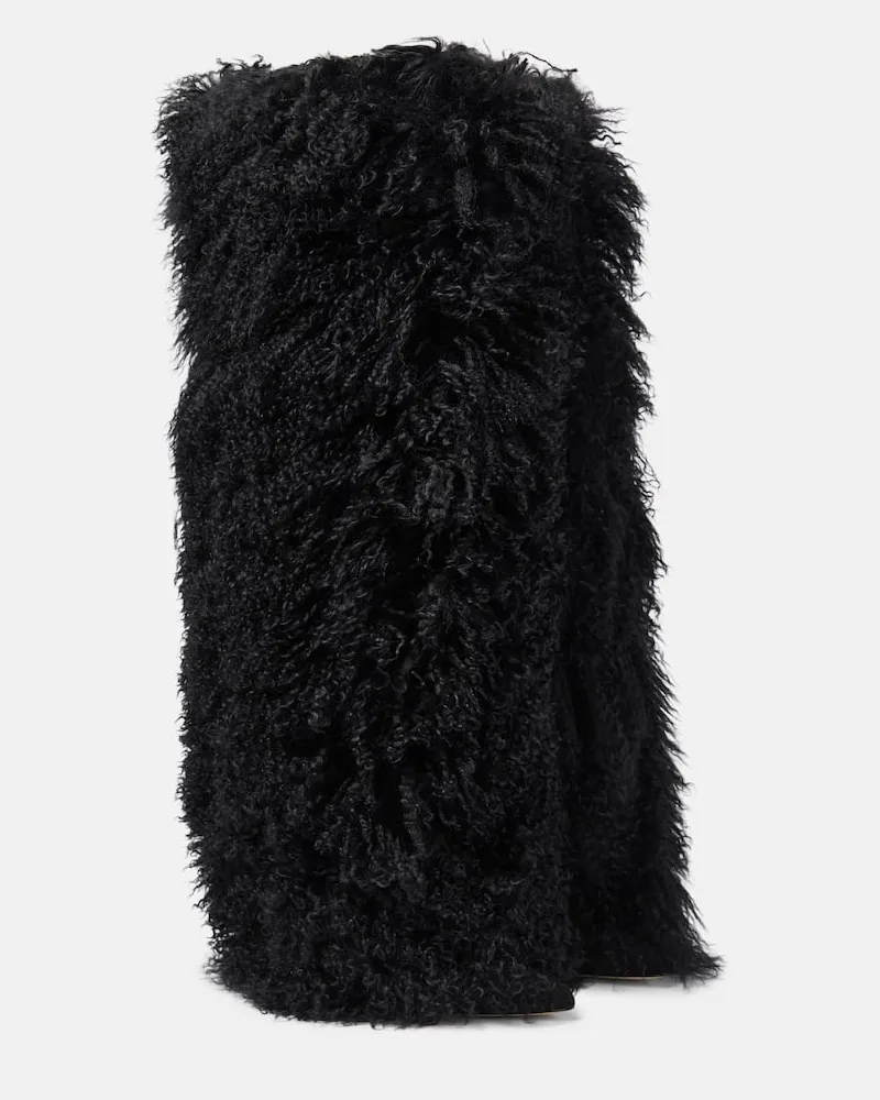 Paris Texas Stivali in shearling Nero