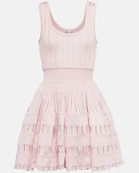 Alaïa Alaïa Miniabito Crinoline Rosa