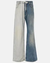 Balenciaga Jeans a gamba larga Fifty-Fifty Multicolore