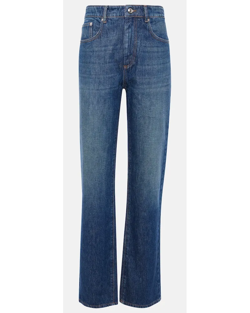 SPORTMAX Jeans regular a vita bassa Blu