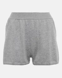 Loro Piana Shorts Ajour in cashmere Grigio