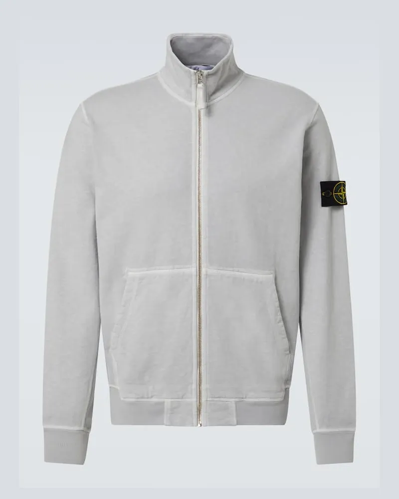 Stone Island Giacca Compass in cotone Grigio