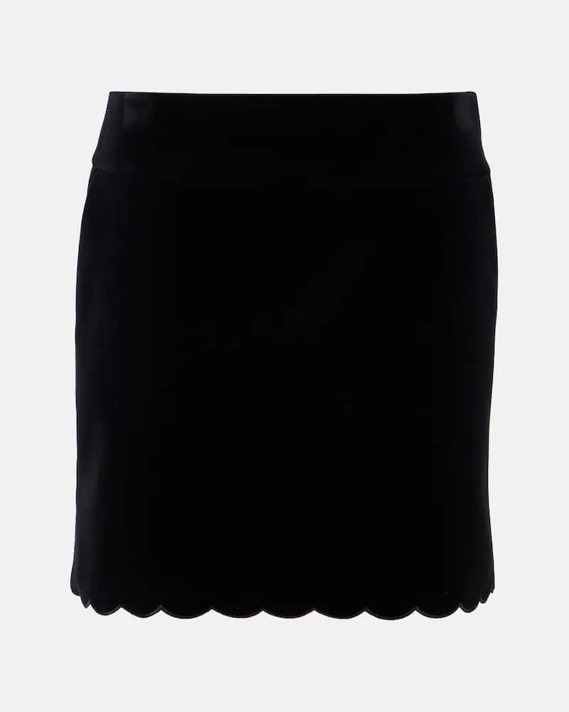 Chloé ChloÃ© Gonna corta in velluto Nero