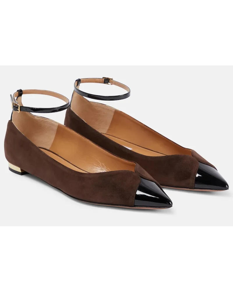 Aquazzura Ballerine Pinot in suede Multicolore