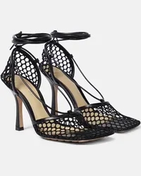 Bottega Veneta Pumps Stretch in pelle e rete Nero