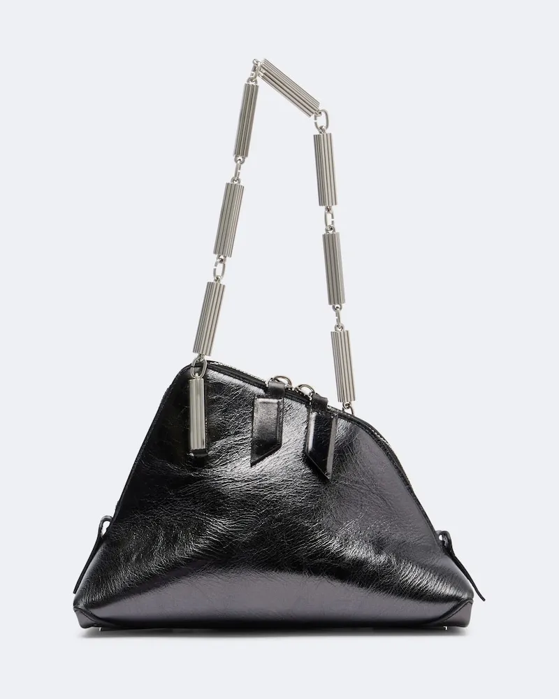 ATTICO Shopper La Scala Medium in pelle Grigio