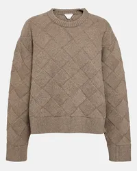 Bottega Veneta Pullover in misto lana Grigio