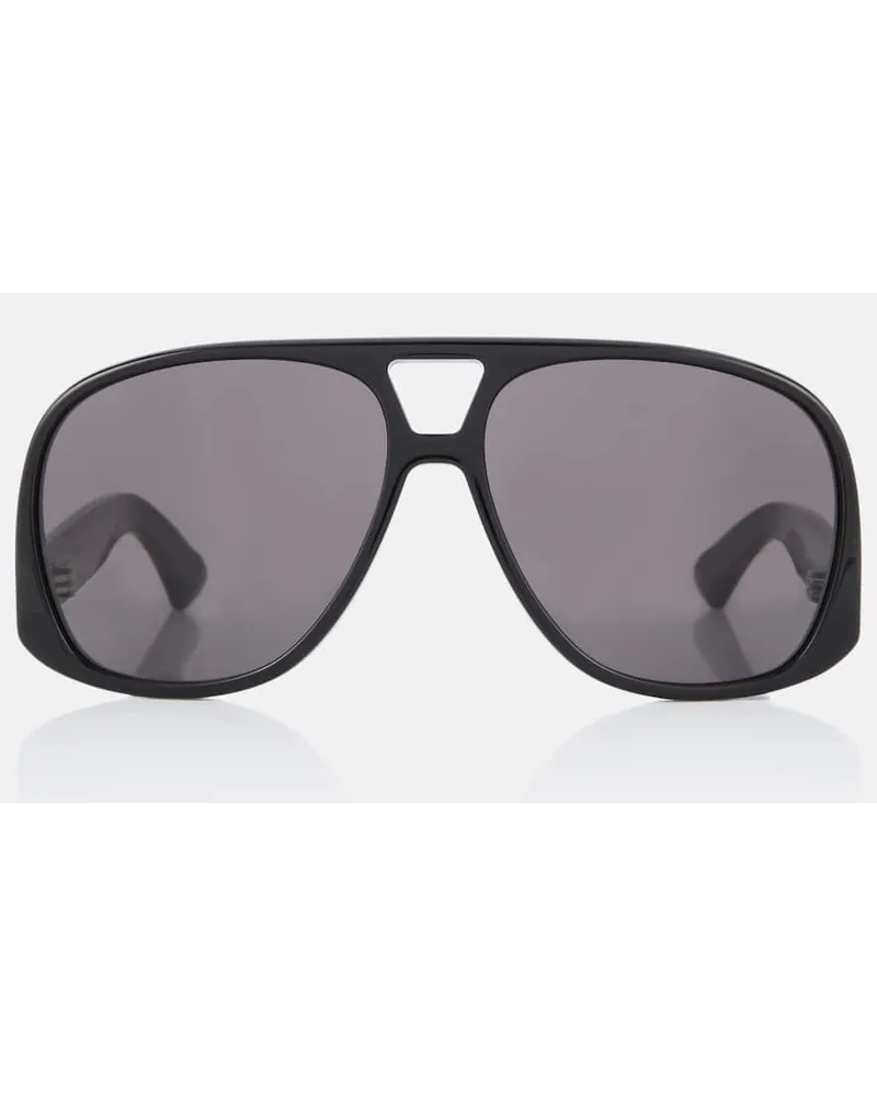 Saint Laurent Occhiali da sole aviator SL 652 Solace Nero