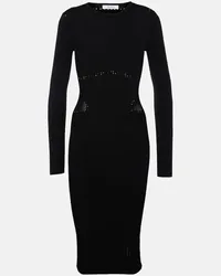 Max Mara Abito midi in maglia Nero