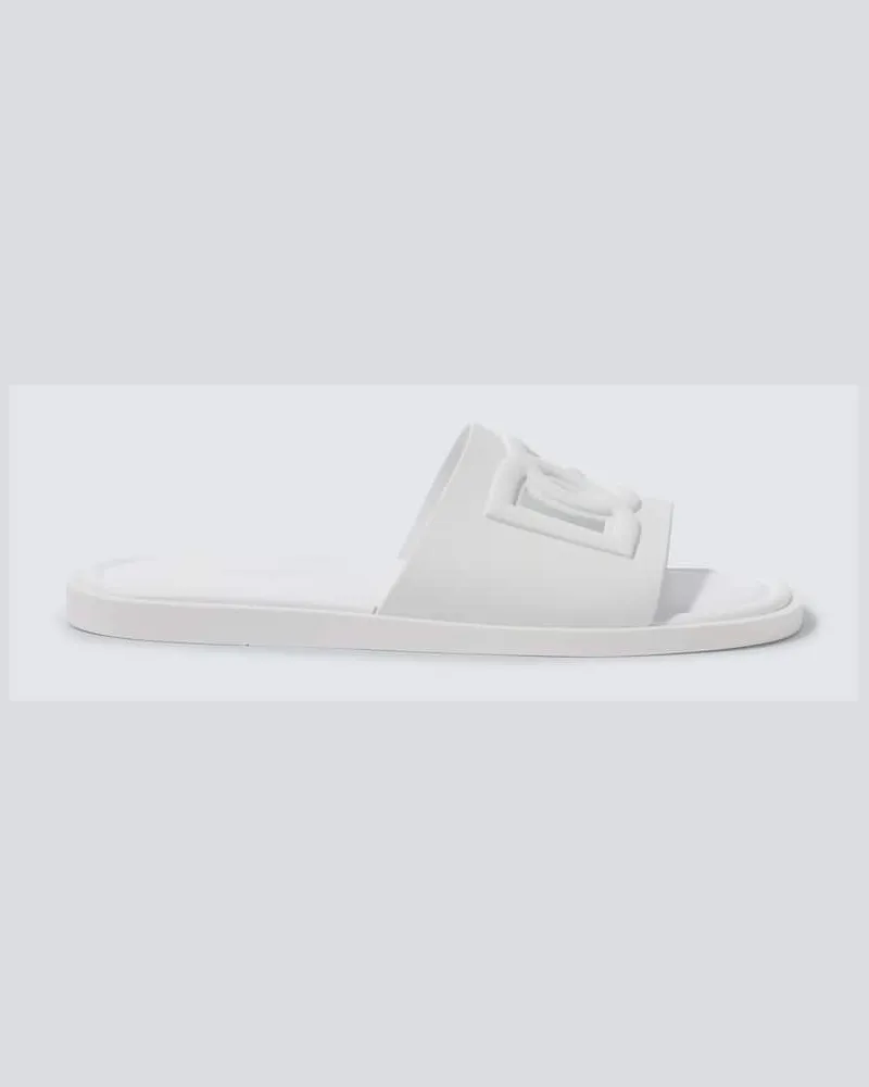 Dolce & Gabbana Sandali DG con cut-out Bianco