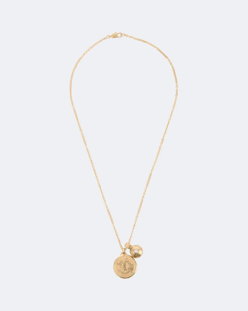Saint Laurent Collana a catena Cassandre Oro