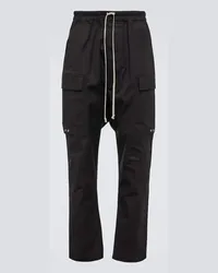 Rick Owens Pantaloni sportivi DRKSHDW in cotone Nero