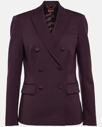 Altuzarra Blazer doppiopetto Indiana in lana Viola